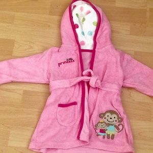 Baby Girl Princess robe  Sz 0-9 months NEW